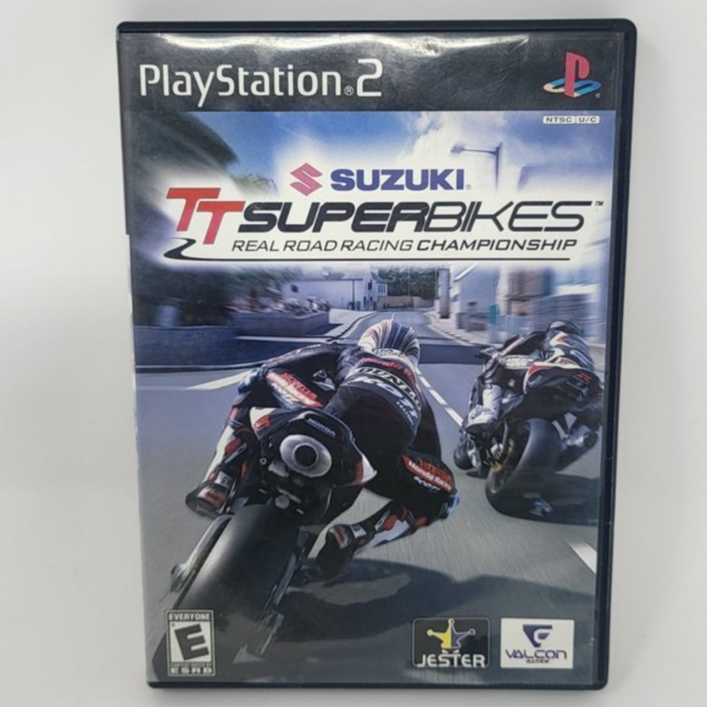Suzuki TT Superbikes Real Road Racing PlayStation 2 PS2 Manual included‎